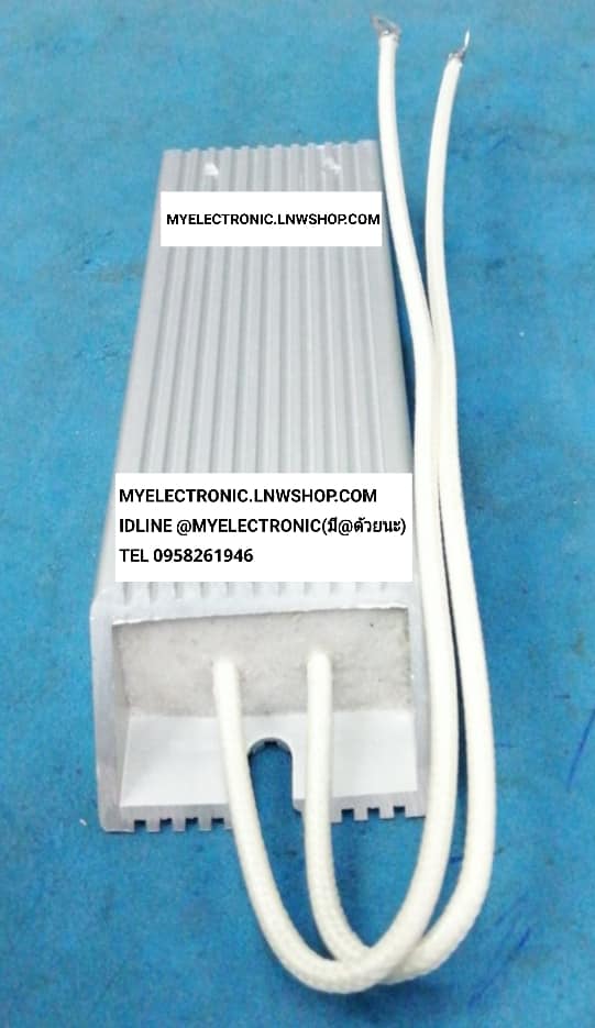 ขาย 120โอห์ม80W 120โอห์ม80วัตต์ Rซิ้งเงิน Rฮีทซิ้งสีเงิน รุ่น MHL80-120RJ ยี่ห้อ LMEN ขนาด ยาว140×กว้าง40×สูง20มม. 140×40×20MM. MHL80-120 OHM ตัวต้านทาน หนึ่งร้อยยี่สิบโอห์มแปดสิบวัตต์ ราคา ตัวละ . . . . หน่วย บาท