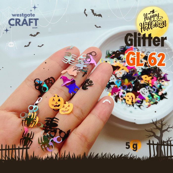 กลิตเตอร์ GL 62 Halloween 5 กรัม