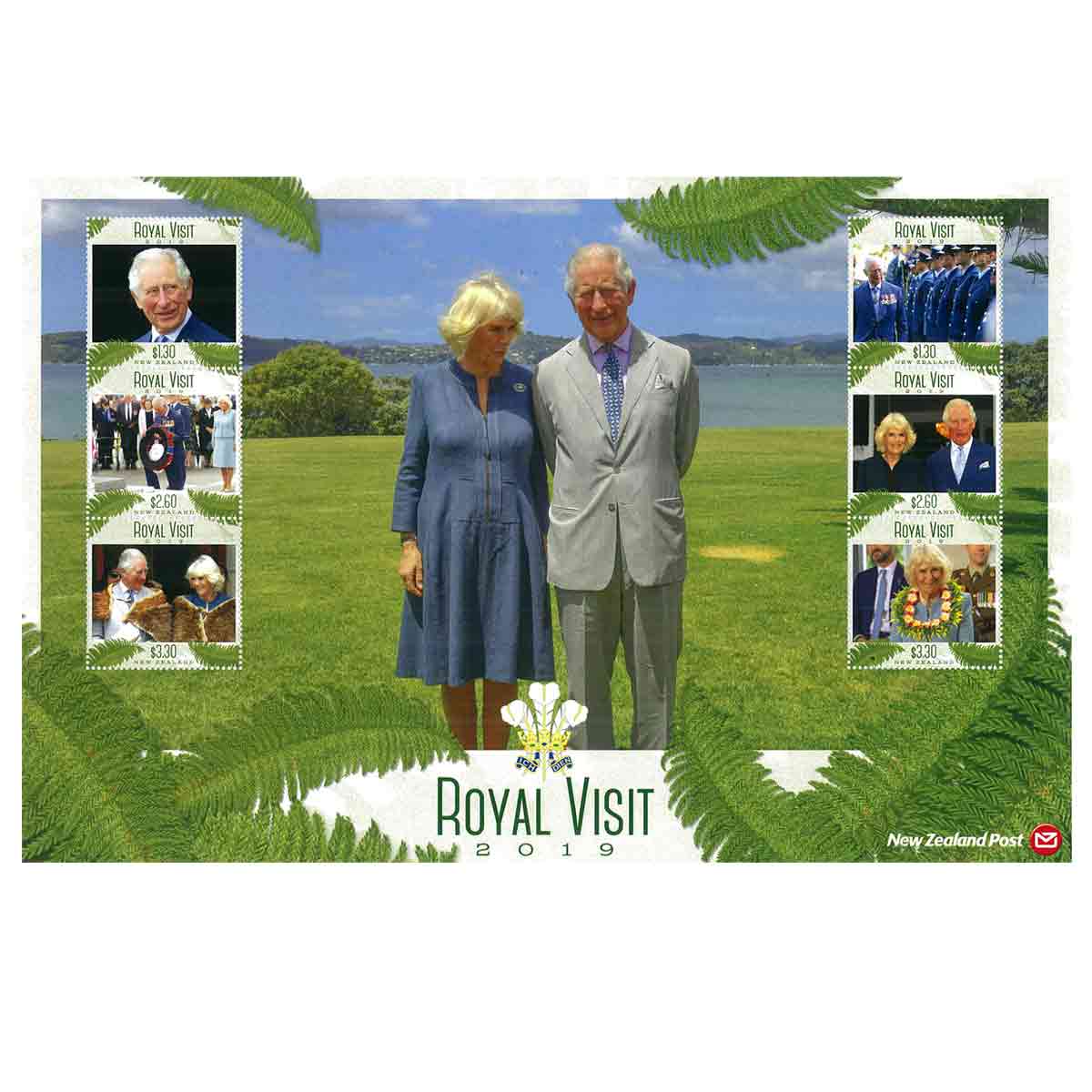 New Zealand Stamp, 2019 Royal Visit