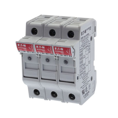 ตัวยึดฟิวส์ CHM3DIU Fuse Holder 3P 30A 600V 10x38mm Bussmann