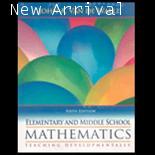 Elementary and Middle School Mathematics