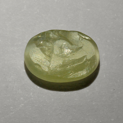 คริสโซเบริลตาแมวหรือไพฑูรย์ (Cat's eye Chrysoberyl) 1.33 กะรัต จากอินเดีย