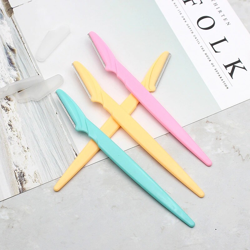 MUISUNGSHOP มีดโกนกันคิ้ว กันจอน อุปกรณ์เสริมความงาม คมกริบ มีดกันคิ้ว Eyebrow Razor