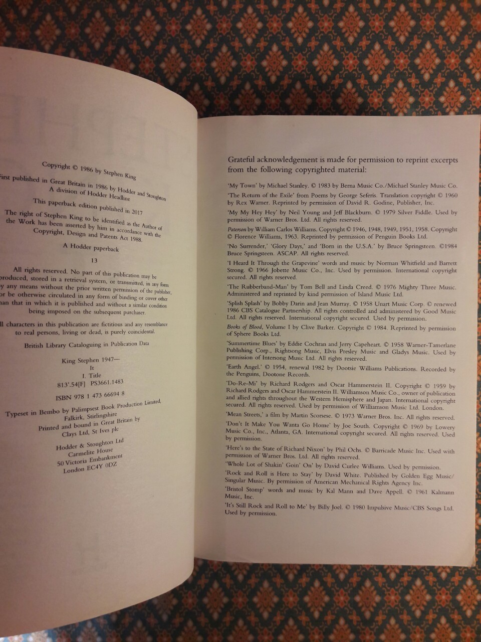 อิท IT “ฉบับภาษาอังกฤษ”