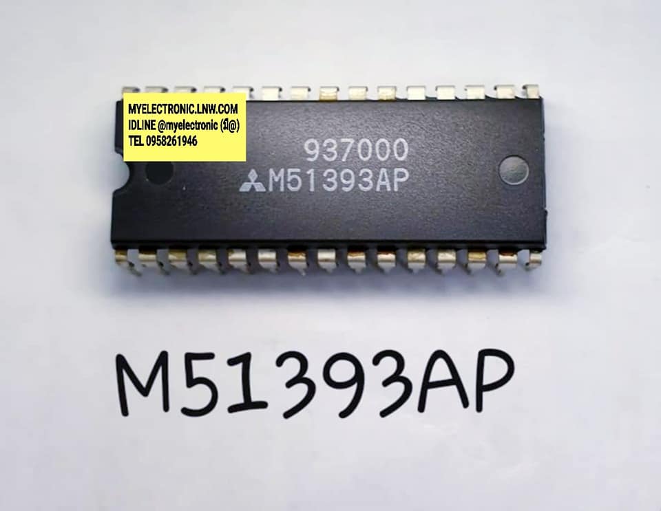 ICM51393APยี่ห้อMITSUBISHIตัวถังDIP30ขาราคาตัวละ