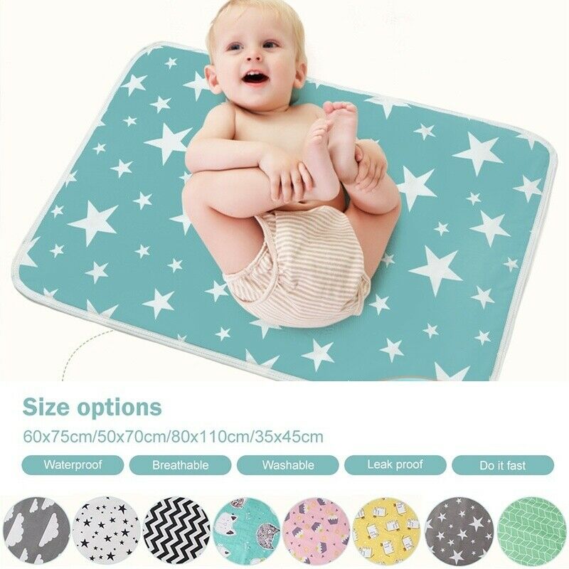 MUISUNGSHOP ไซส์ 3XL 160*200 cm. แผ่นรองกันเปื้อน รองฉี่ กันน้ำ ผ้ารองเปลี่ยนผ้าอ้อม ผ้ารองกันปัสสาวะ