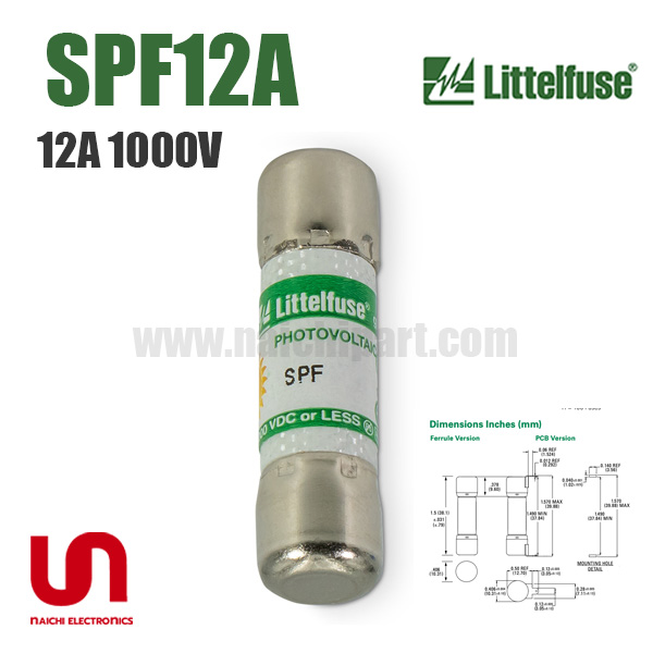 SPF12A , 12A 1000Vdc , Littelfuse