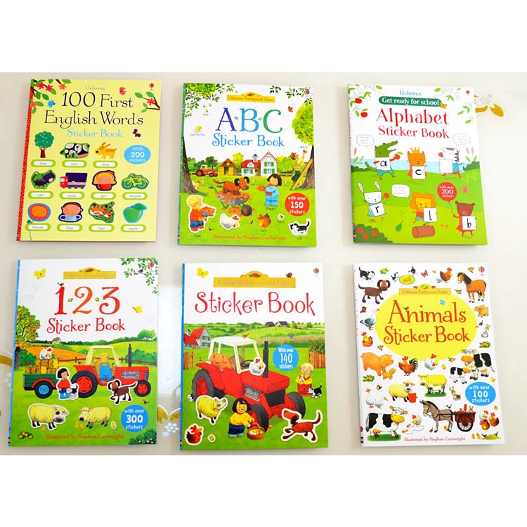 MUISUNGSHOP หนังสือสติ๊กเกอร์ urborne เสริมทักษะ ถูกที่สุด หนังสือภาษาอังกฤษ