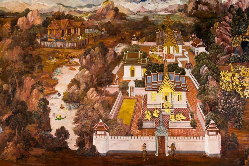 วอล์ลเปเปอร์ภาพวิว วรรณกรรมไทย (สั่งผลิต)