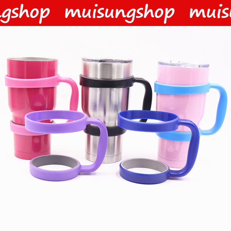 MUISUNGSHOP ด้ามจับแก้ว2 ชั้น ที่จับแก้ว สำหรับแก้วเก็บความเย็น แก้วเก็บเย็น ขนาด 30 oz