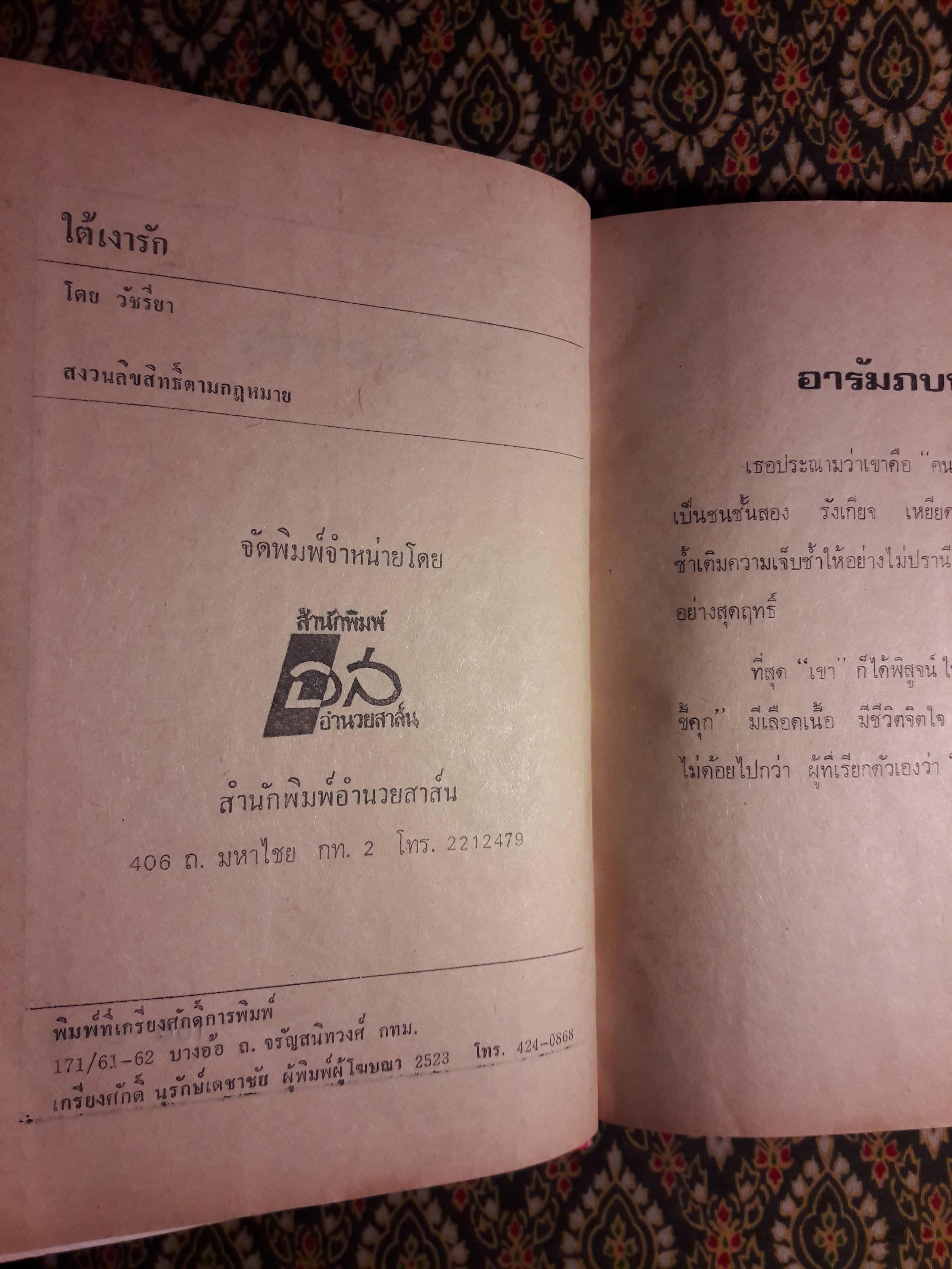 ใต้เงารัก