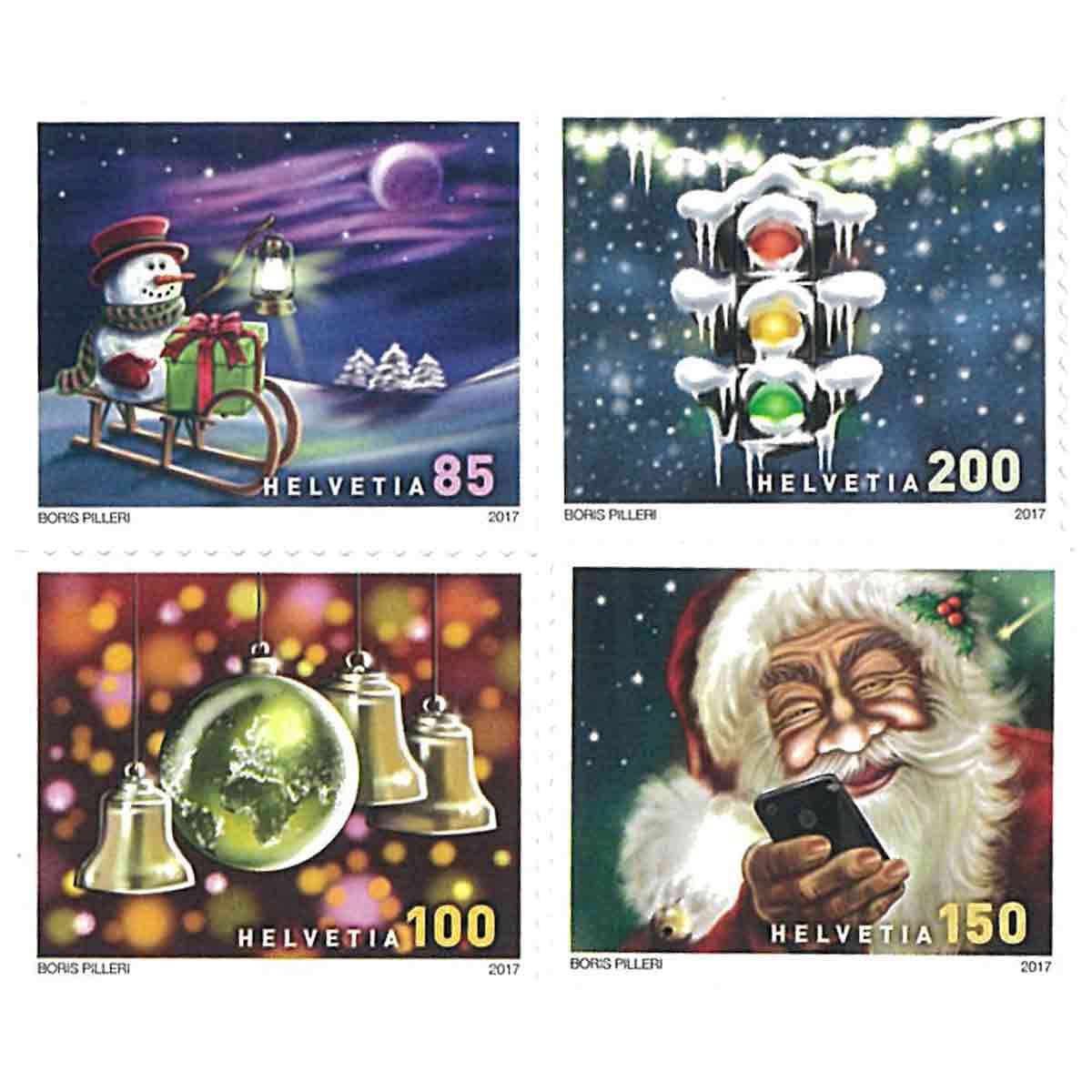 Switzerland Stamp, 2017 Christmas