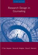Research Design in Counseling ISBN 9780495603641