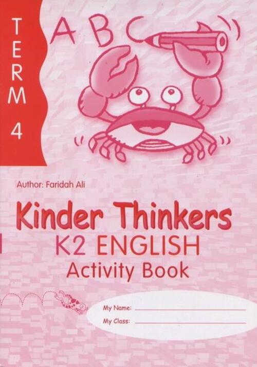 แบบฝึกหัดวิชาภาษาอังกฤษอนุบาล 3 Kinder Thinkers K2 English Term 4 Activity Book
