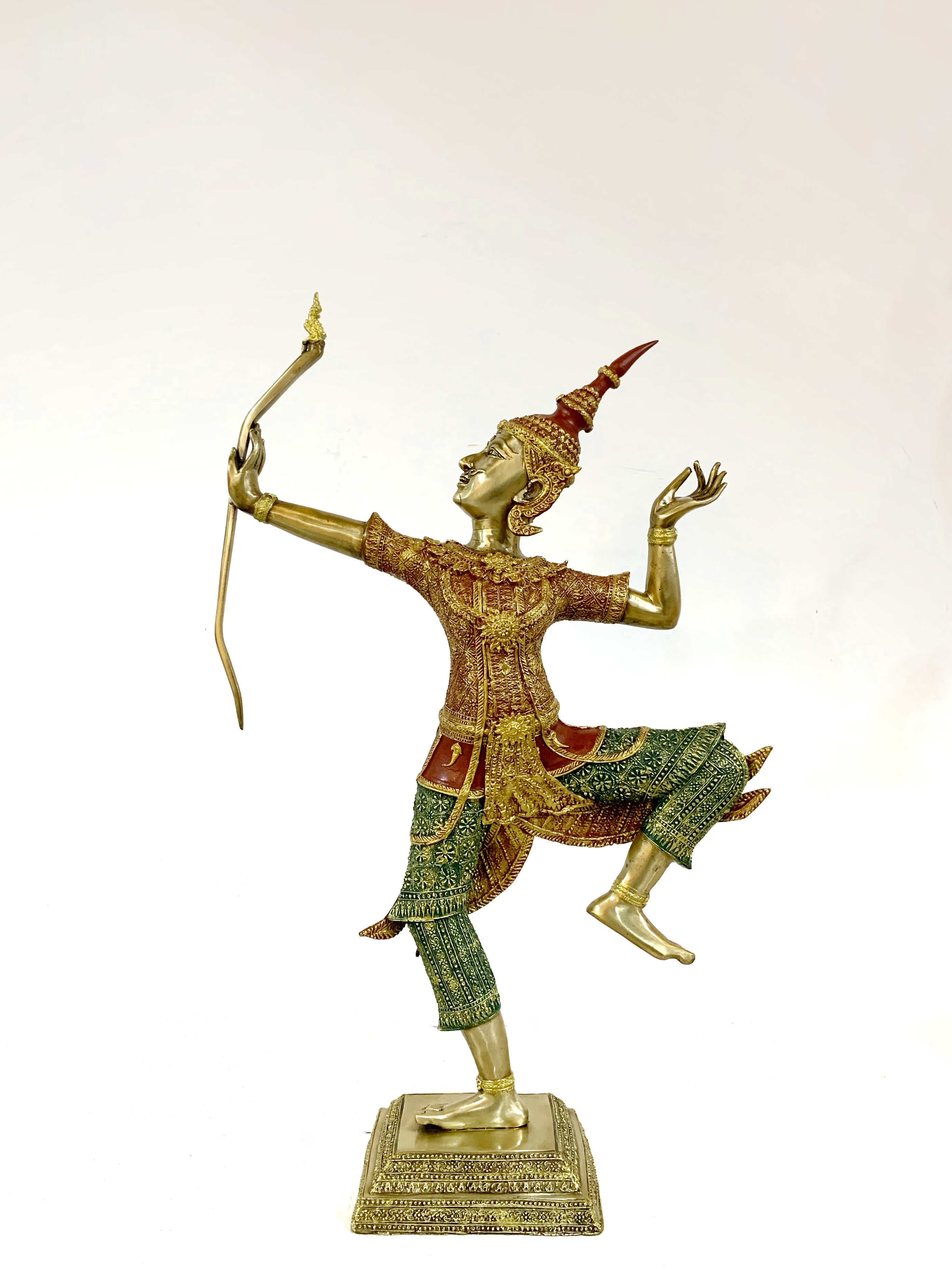 รูปหล่อ พระรามแผลงศร ขนาดสูง 68 cm