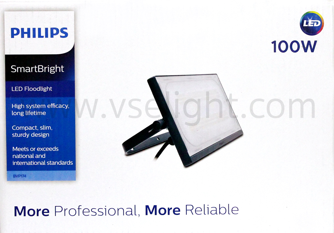 โคม Floodlight LED Philips 30W 50W 70W 100W BVP171