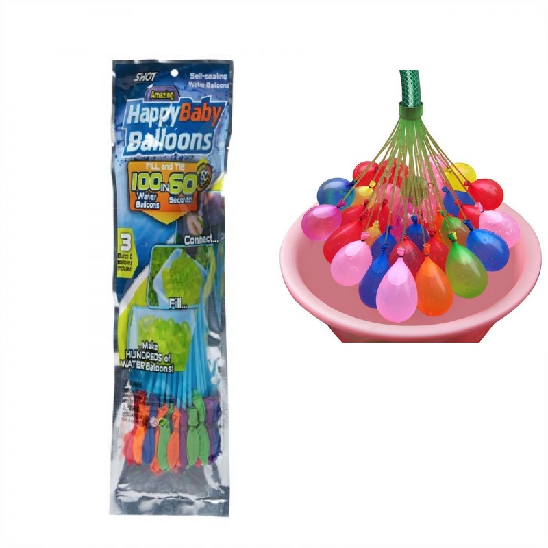 MUISUNGSHOP ลูกโป่งน้ำ water balloon happy baby ถูกที่สุด