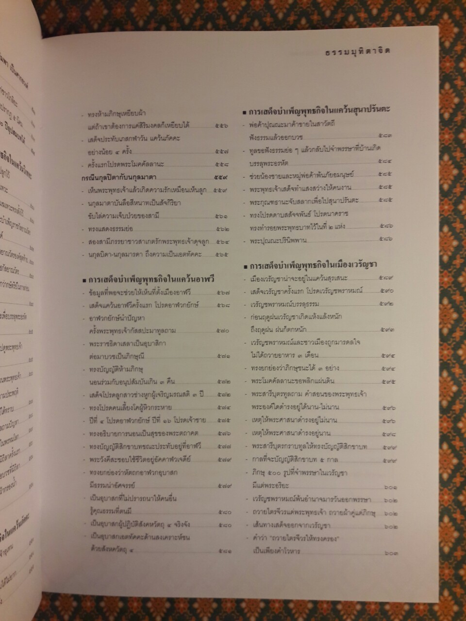 ตามรอยพระพุทธกิจ 45 พระพรรษา การเสด็จบำเพ็ญพุทธกิจของพระบรมศาสดา