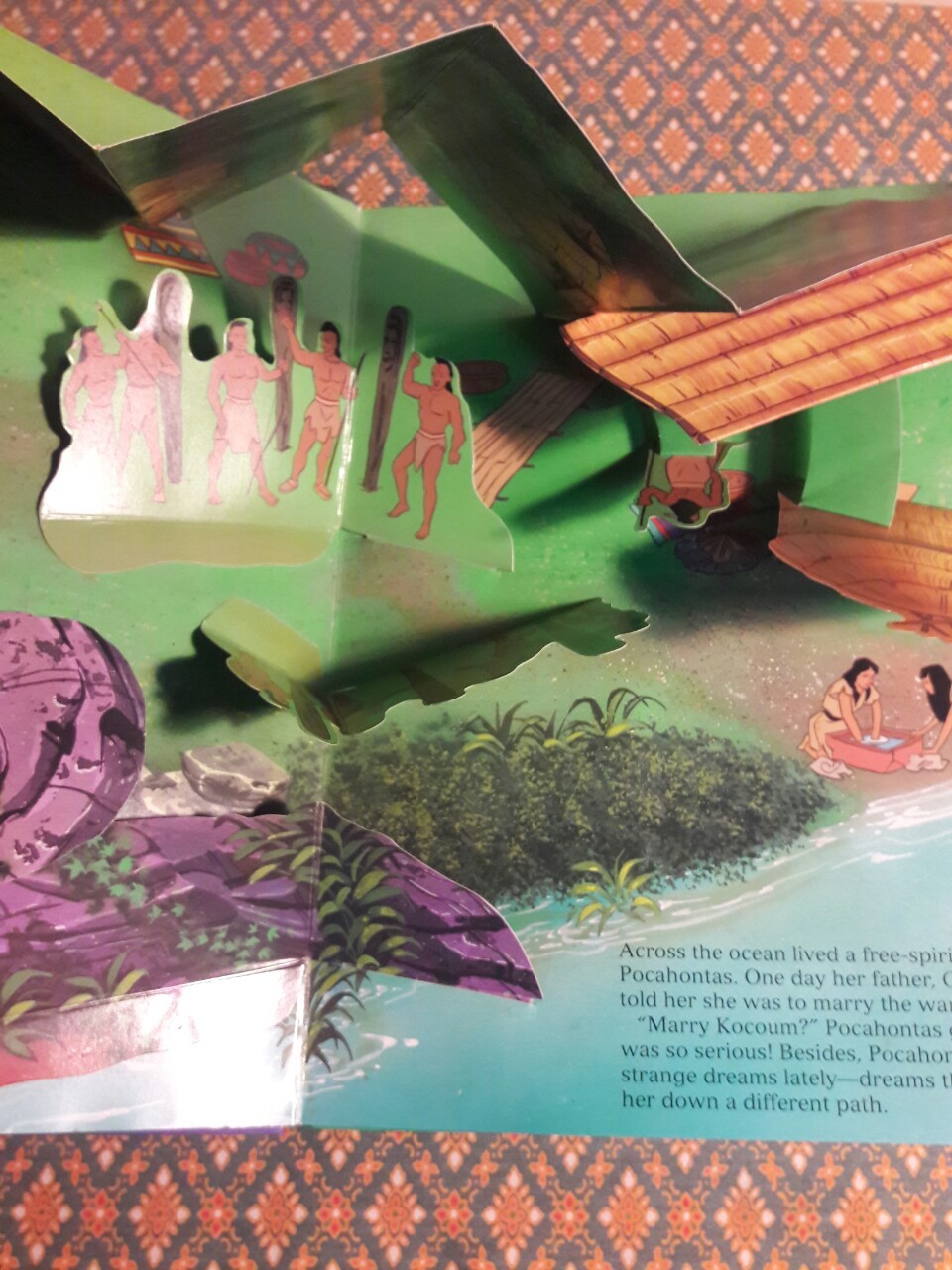 Pocahontas Pop – Up Book