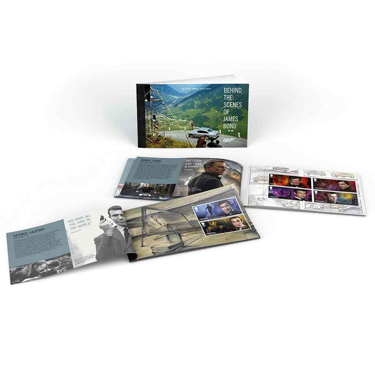 UK Stamp, 2020 James Bond Booklet
