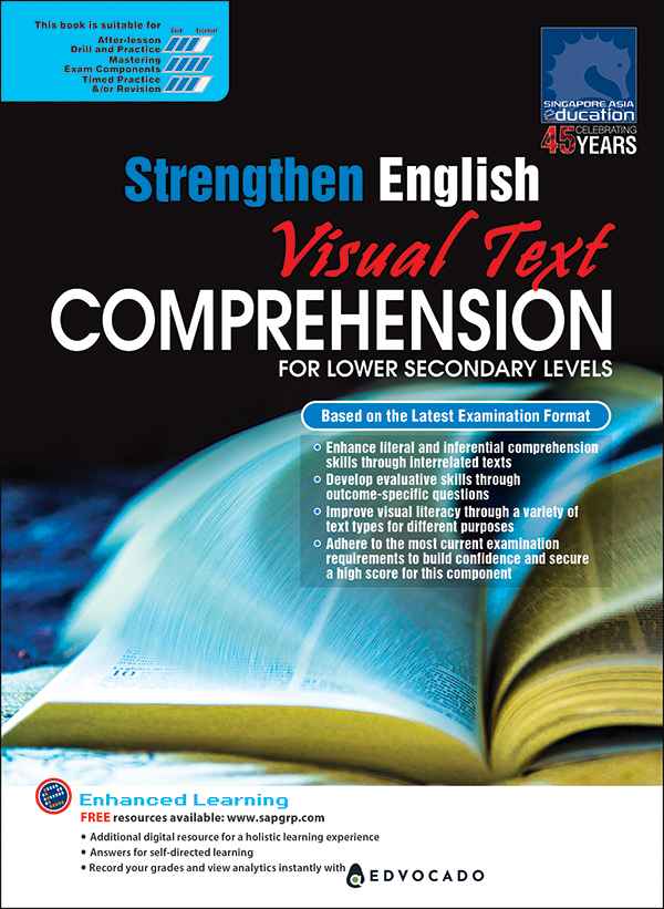 Strengthen English Visual Text Comprehension for Lower Secondary Levels แบบฝึกหัดภาษาอังกฤษระดับมัธยมต้น