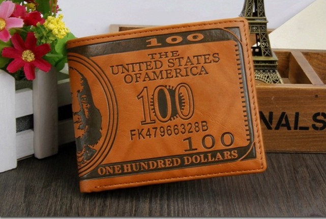 กระเป๋าสตางค์ผู้ชาย 100 DOLLAR รหัส C005