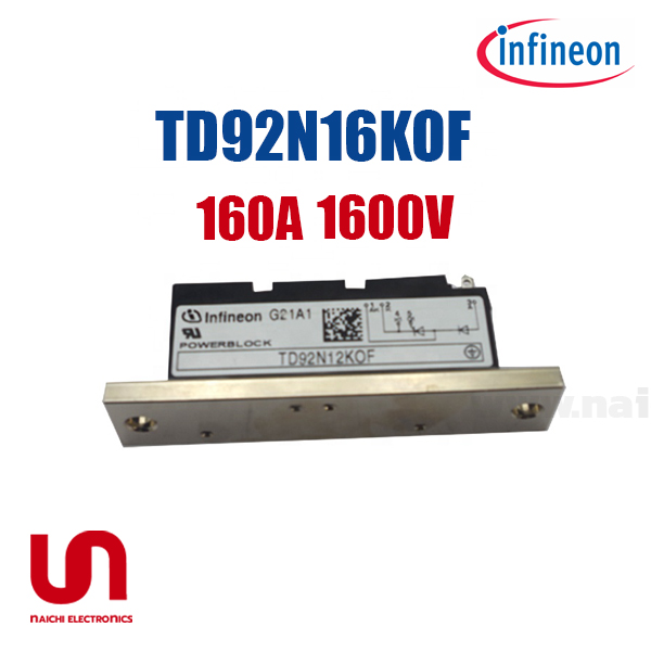Infineon , TD92N16KOF , IGBT MODULE , 1600V 160A