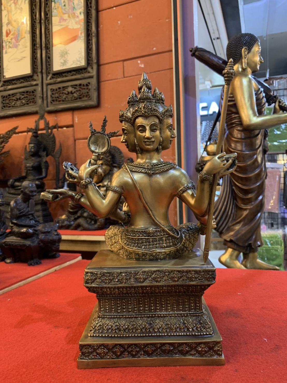 รูปหล่อ พระพรหม หน้าตัก 7 นิ้ว