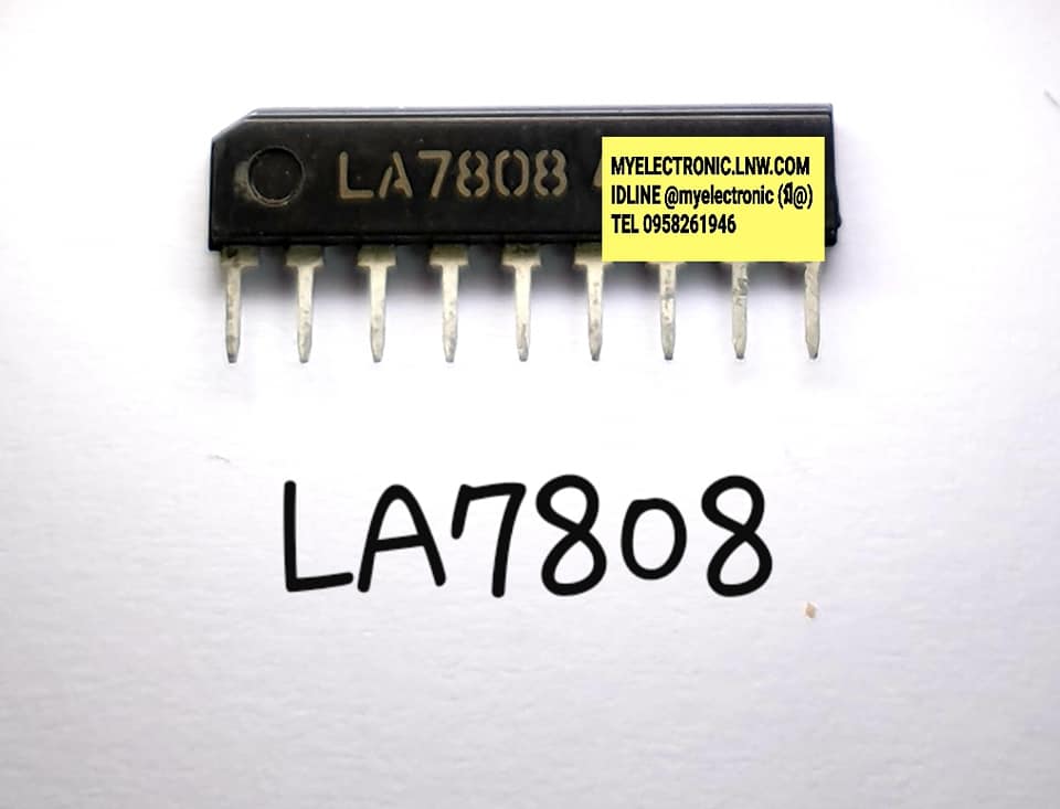 ขาย , LA7808 , ยี่ห้อ , IC , ไอซี , ตัวถัง , SIL-9ขา , ราคา , ตัวละ , . . . หน่วย , บาท