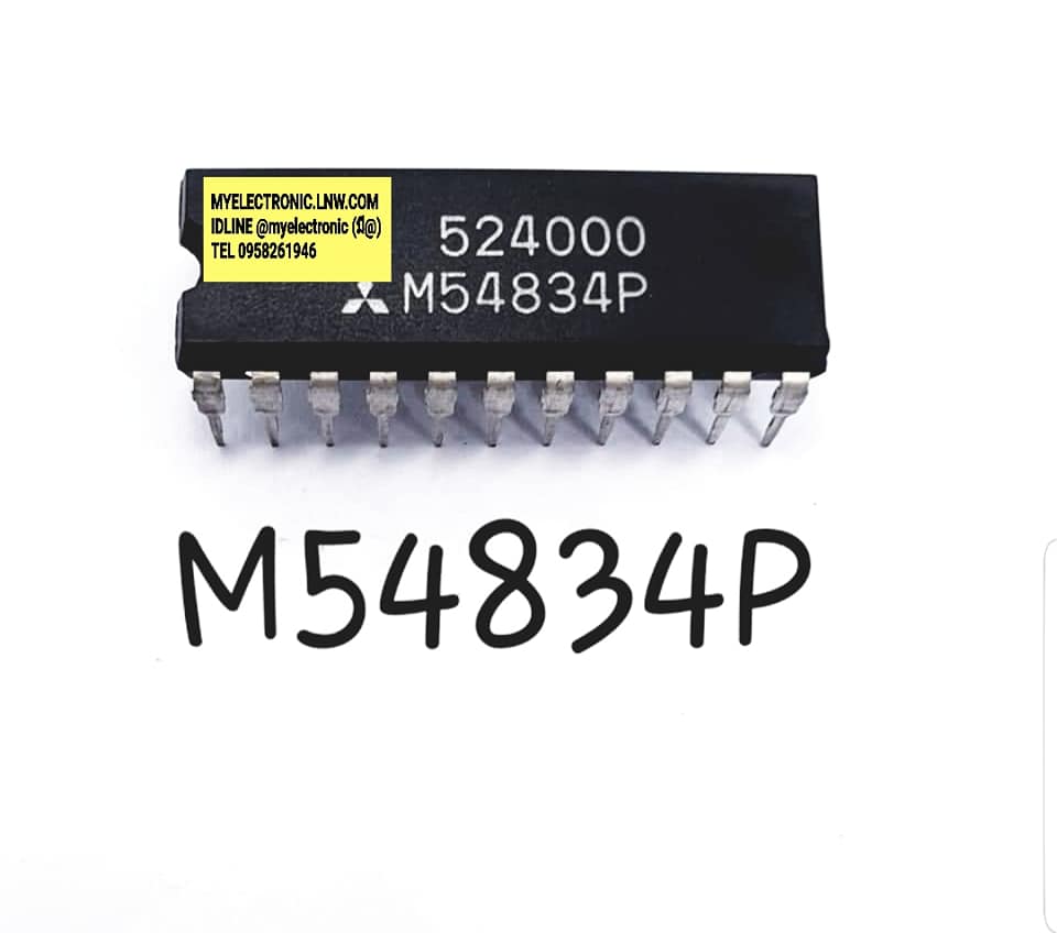 ICM54834Pยี่ห้อMITSUBISHIตัวถังDIP22ขาราคาตัวละ