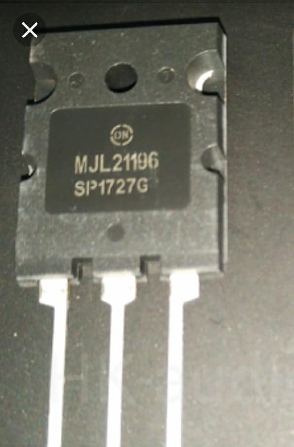 MJL21196ทรานซิสเตอร์TRANSISTERPOWERAMPตัวถังTO-264ยี่ห้อON-SEMICONDUCTERราคาตัวล่ะ