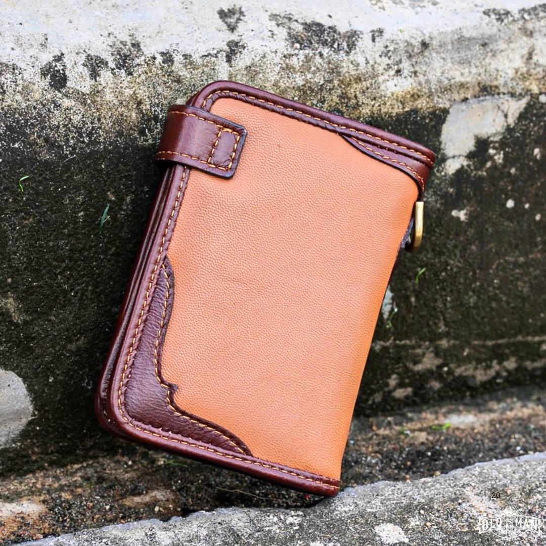 Ledger wallet หนังวัว+หนังแกะ