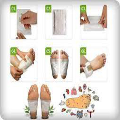 MUISUNGSHOP (10 กล่อง) แผ่นแปะเท้า Cleansing Detox Foot Pads Kinoki แผ่นแปะเท้าสมุนไพรจีน kinoki คิโนกิ