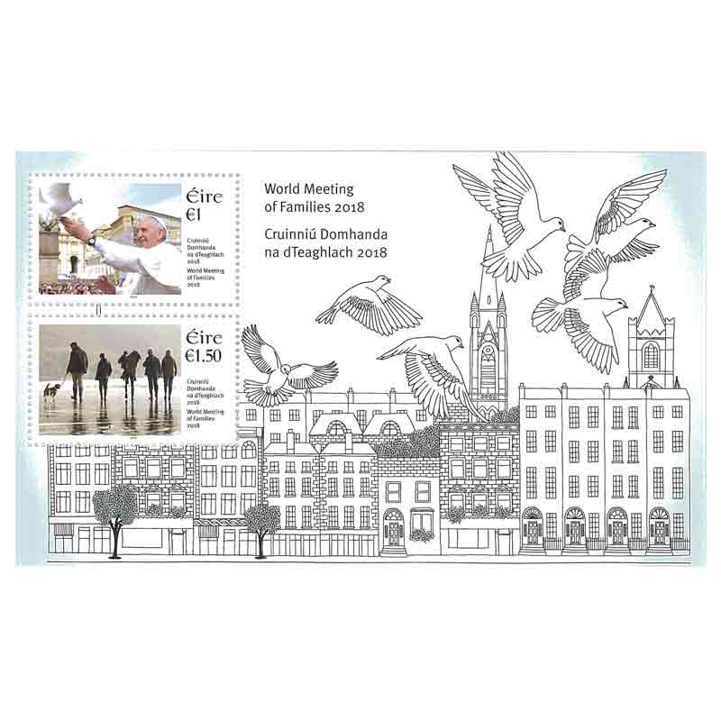 Ireland Stamp, 2018 World Meeting of Families S/S