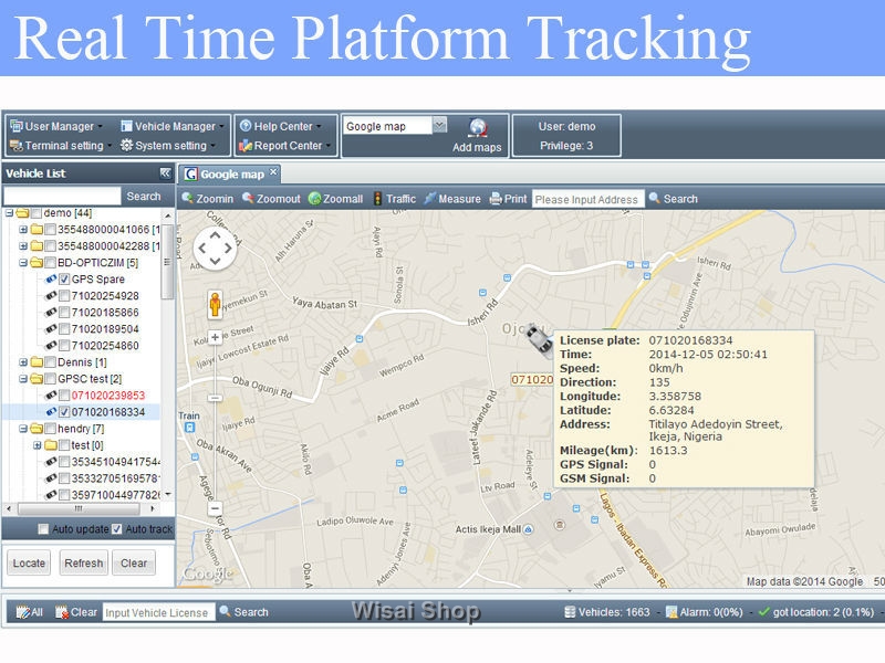 อุปกรณ์ติดตามรถยนต์ GPS Tracker TK103B แถม Web Platform เพื่อดูพิกัดแบบ Real Time ฟรีตลอดอายุการใช้งาน