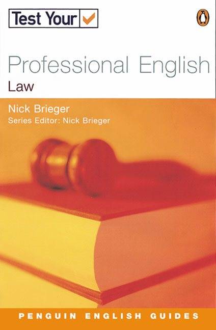 Test Your Prof English – Law ISBN 9780582468986