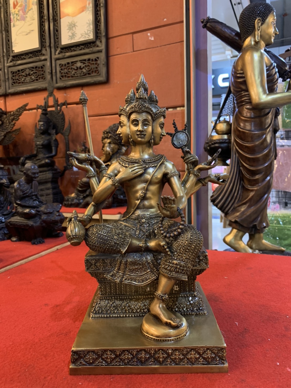 รูปหล่อ พระพรหม หน้าตัก 7 นิ้ว