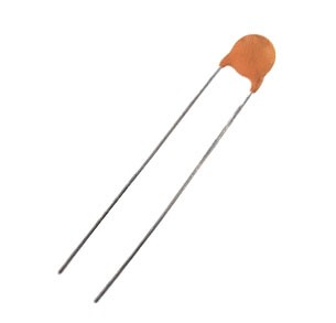 (สั่งขั้นต่ำ 10 ตัว) คาปาซิเตอร์ เซรามิก แบบแผ่น 470pF 50Vdc ±10% 85°C ความห่างขา = 2.5mm