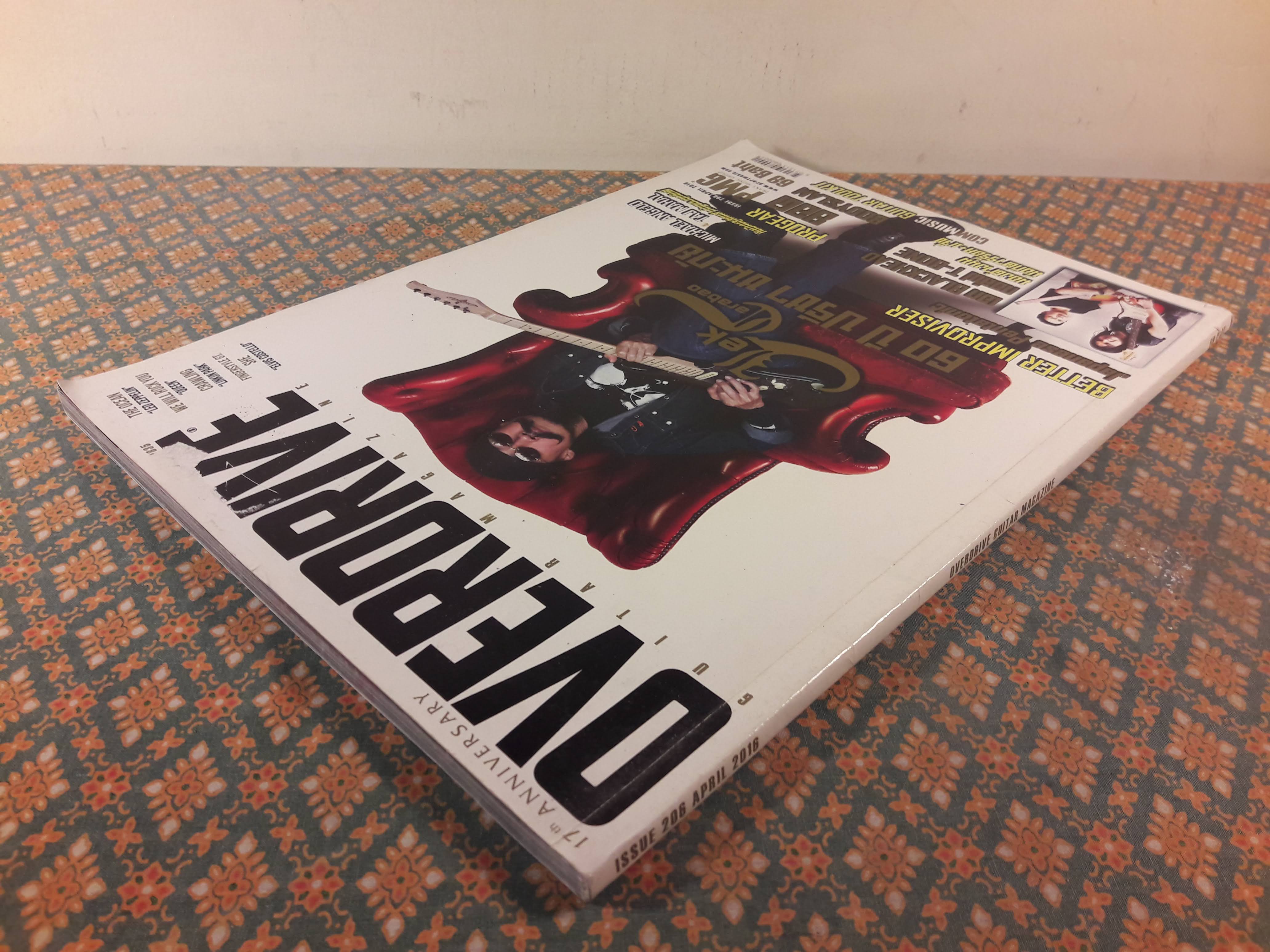 Overdrive Guitar Magazine Vol.17 No.04 Issue 206 April 2016