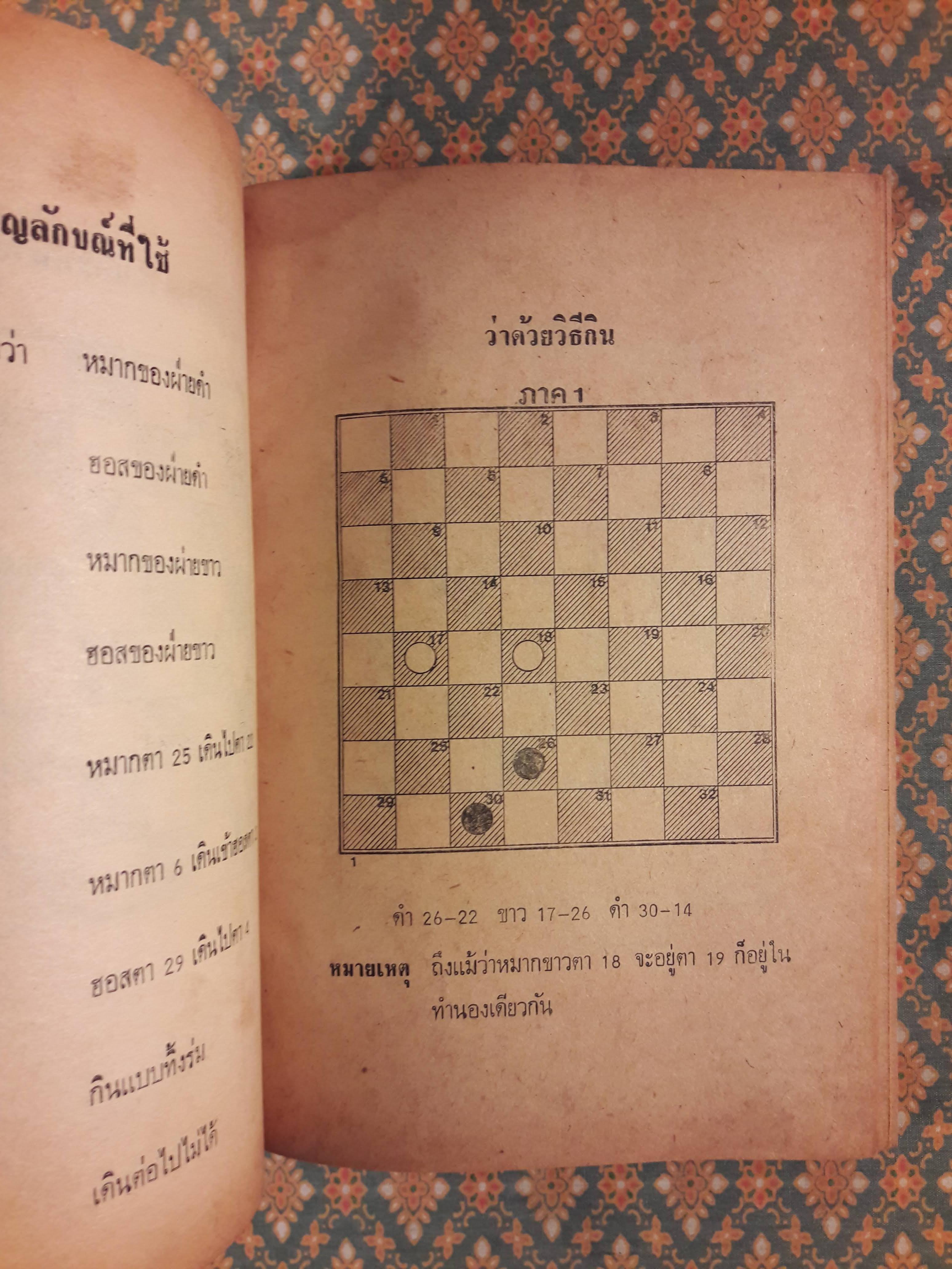แนวการเดินหมากฮอส
