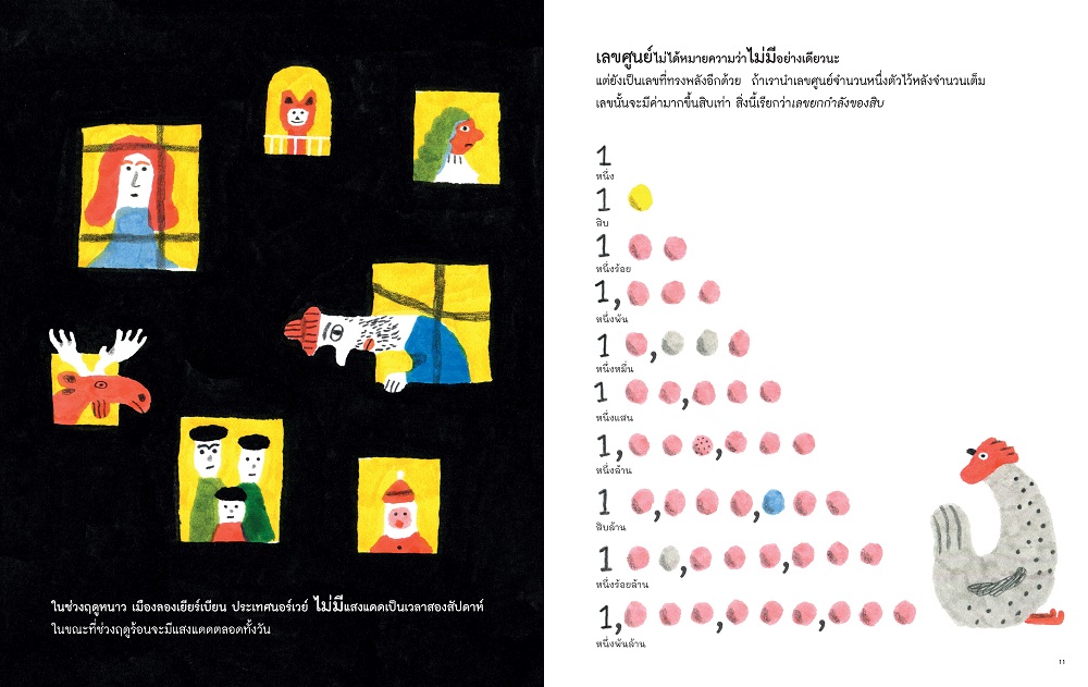 NANMEEBOOKS หนังสือ หมึกไม่มีกระดูก เรียนรู้โลกรอบตัวผ่านการนับ เสริมความรู้สำหรับเด็ก