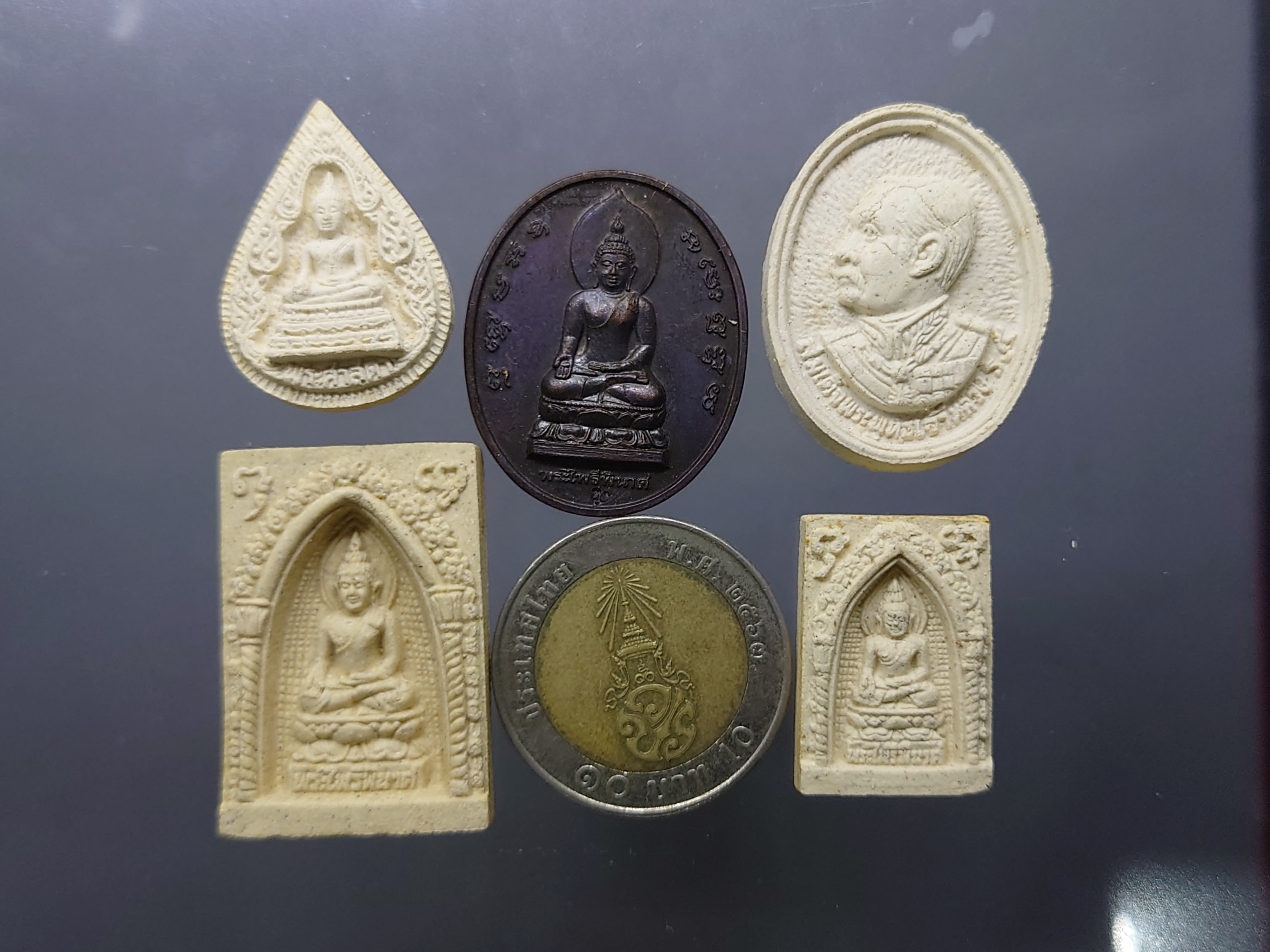 พระศาสดา พระไพรีพินาศ สมเด็จพระพุทธเจ้าหลวง รุ่นปลดหนี้ ฉลองครองราช ๕๐ ปี ญสส วัดบวรนิเวศวิหาร ปี2539 พร้อมตลับเดิม