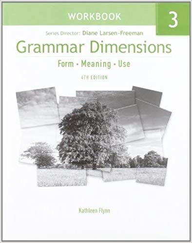 Grammar Dimensions, Vol. 3 WorkBook ISBN 9781424003549
