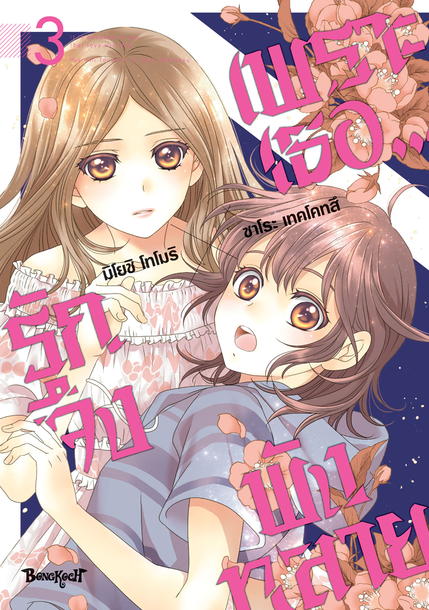 หนังสือการ์ตูนเรื่อง เพราะเธอ...รักจึงพังทลาย เล่ม 3