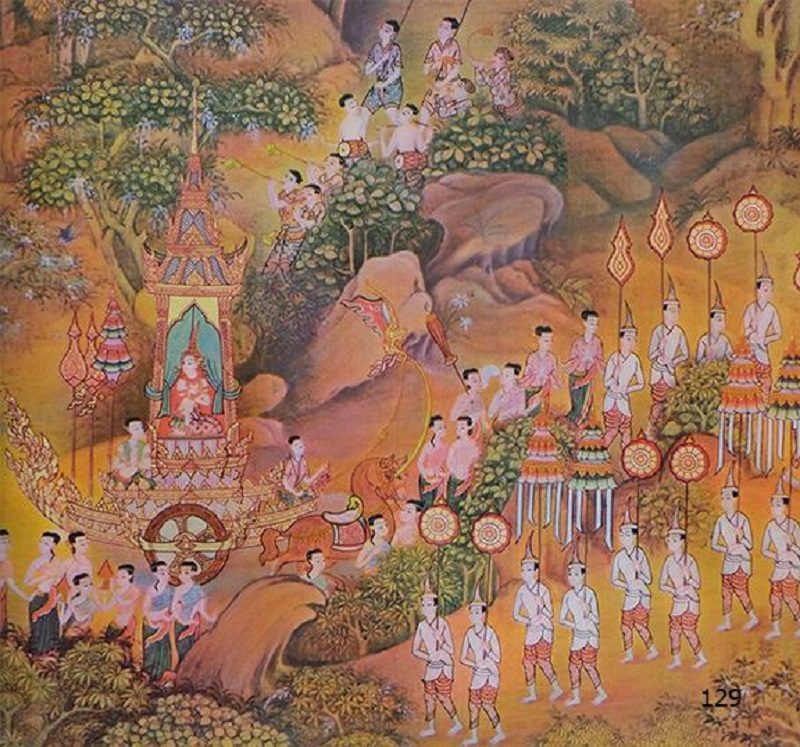 วอล์ลผนังลายไท (Art Wall)