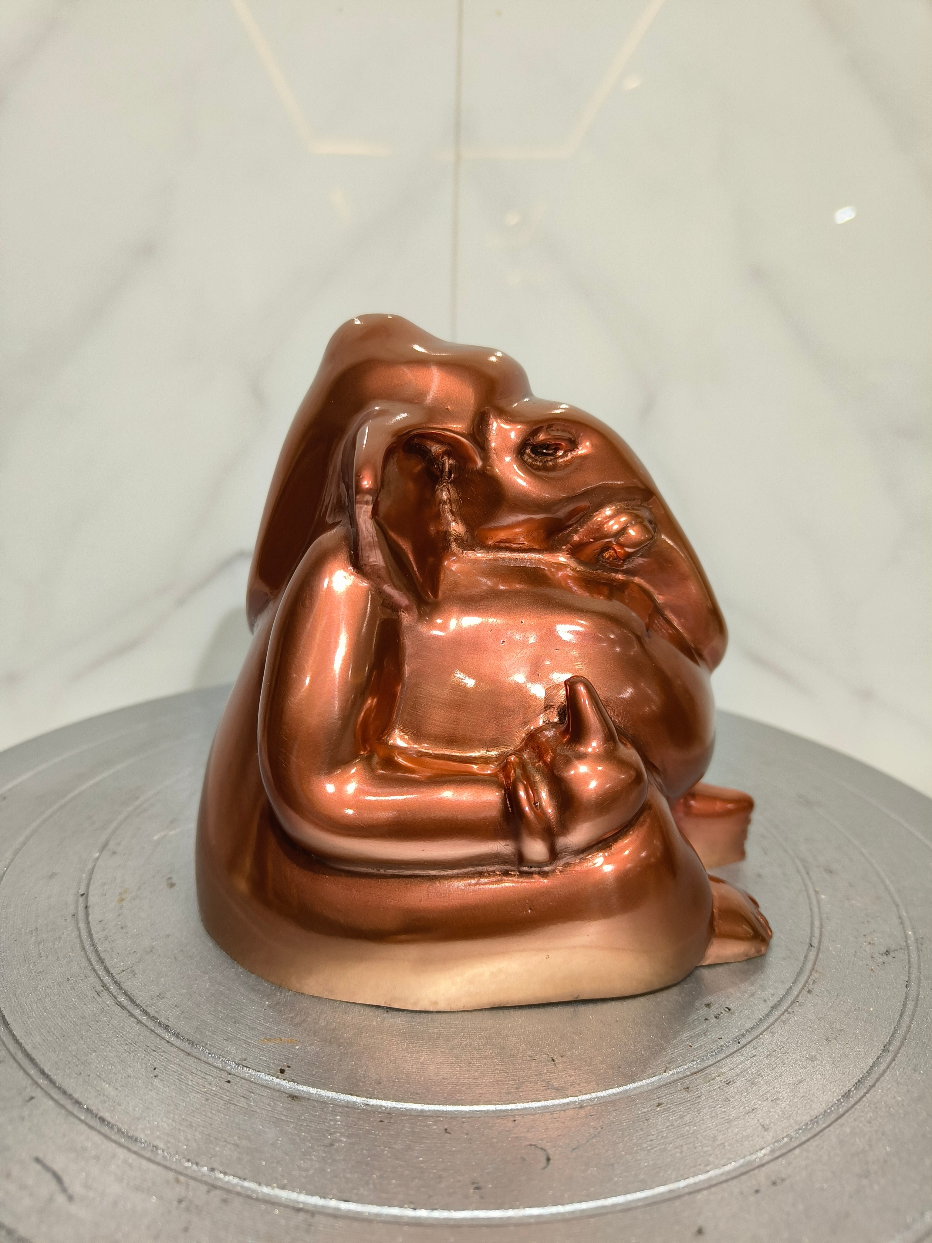 รูปหล่อ พระพิฆเนศ พระพิฆเนศวร ปาง วรมุทรา ปางนั่งประทานพร พิมพ์โบราณ หน้าตัก 5 นิ้ว