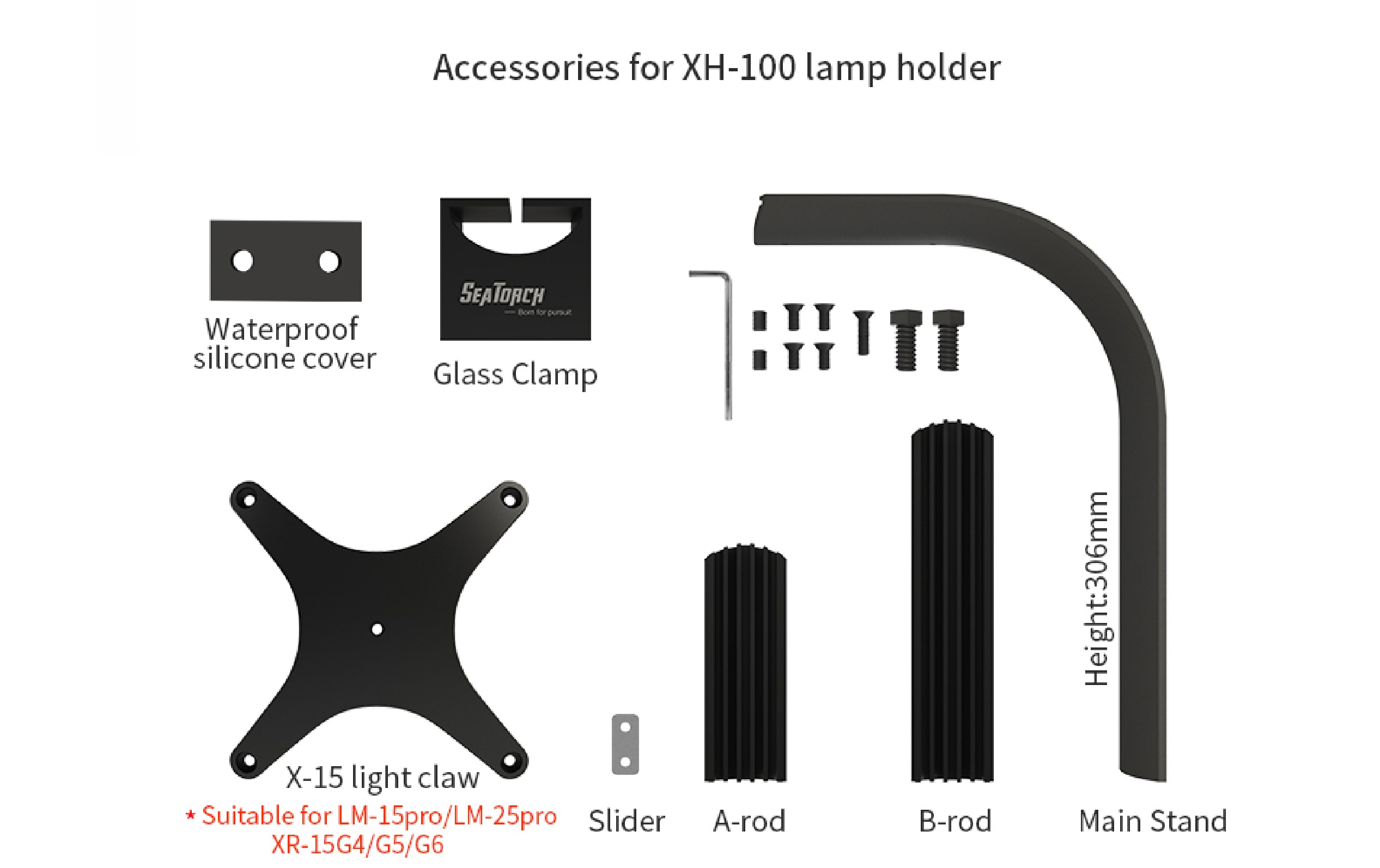 XH-100 For LM-25Pro LM-15 Pro Radion XR-15g/G4/G5/G6