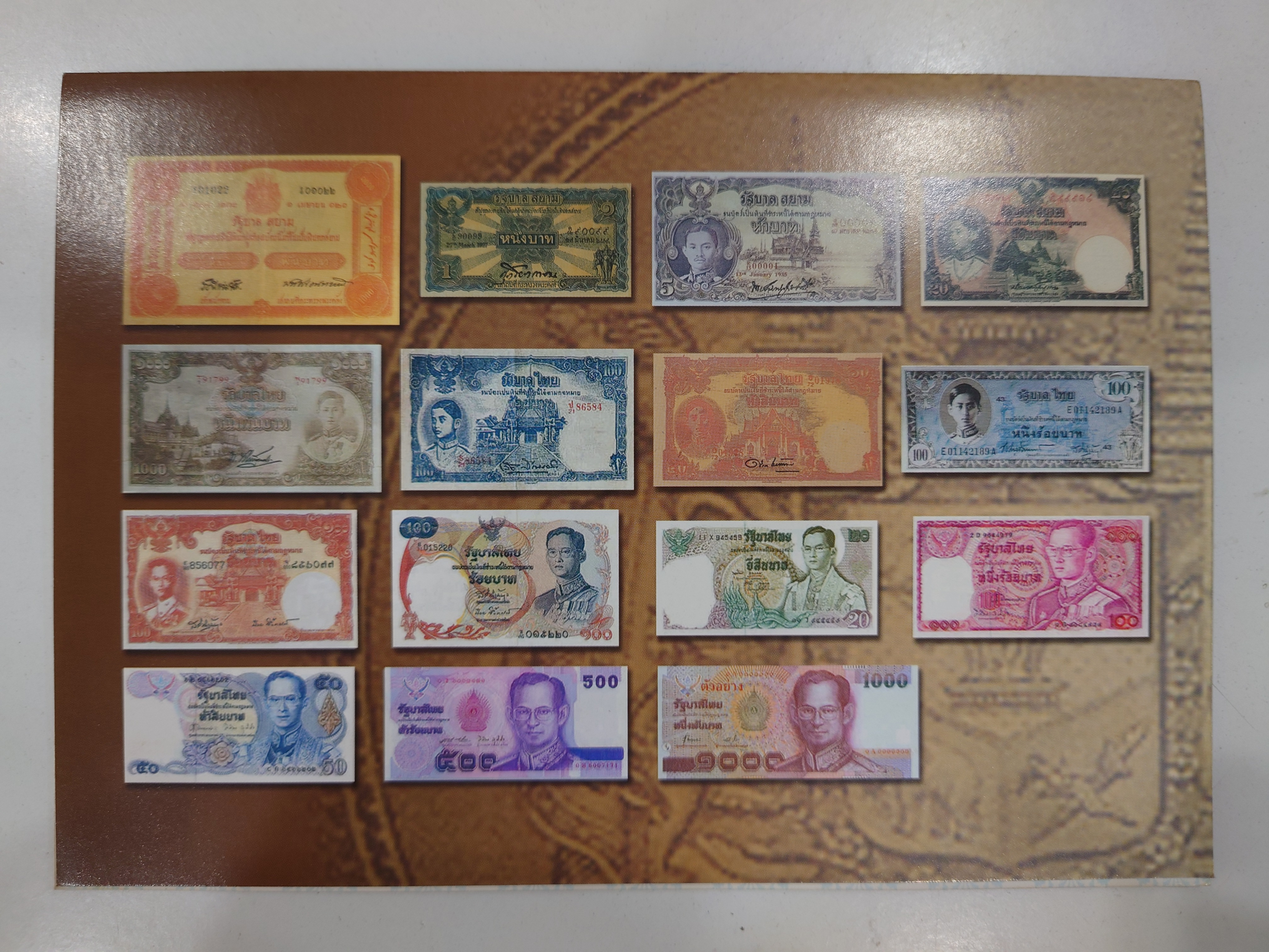 ธนบัตรที่ระลึก 100 บาท ครบรอบ 100 ปี ธนบัตรไทย ปี2545 ไม่ผ่านใช้ พร้อมปก