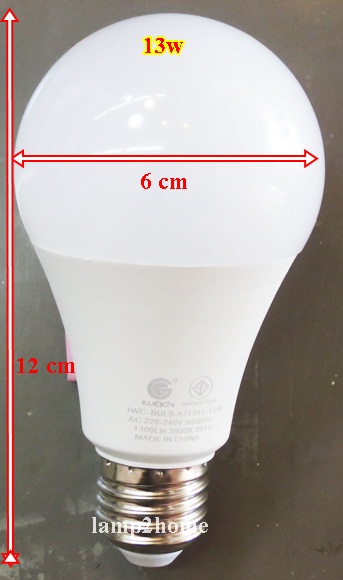 หลอด LED Bulb ขั้ว E27 (แสงขาว/แสงเหลือง)
