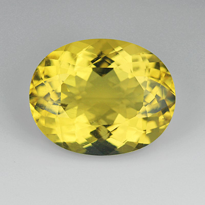 เบริลสีเหลือง (Yellow Beryl) 7.11 กะรัต สีเหลืองทอง ไฟดี